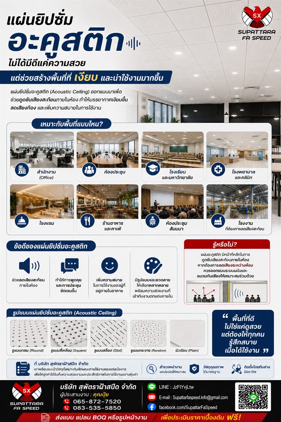 แผ่นอะคูสติก